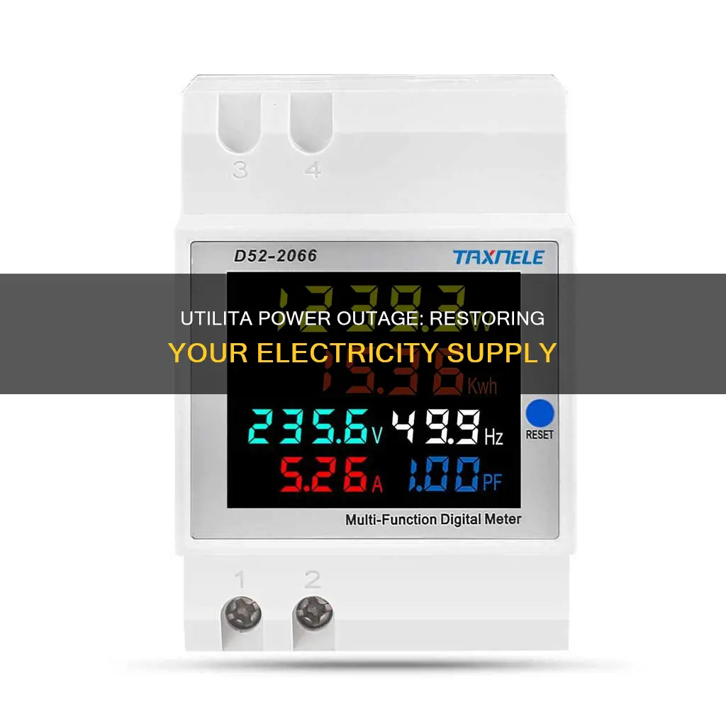 how to turn electricity back on utilita