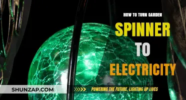 Garden Spinners: Capturing Wind, Generating Electricity