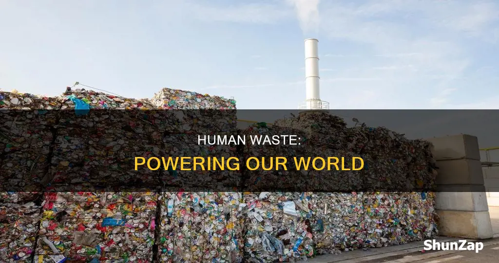 how to turn human waste into electricity