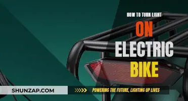 Activating Electric Bike Lights: A Simple Guide