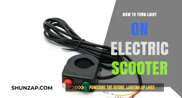 Activating Your Electric Scooter Lights: A Simple Guide