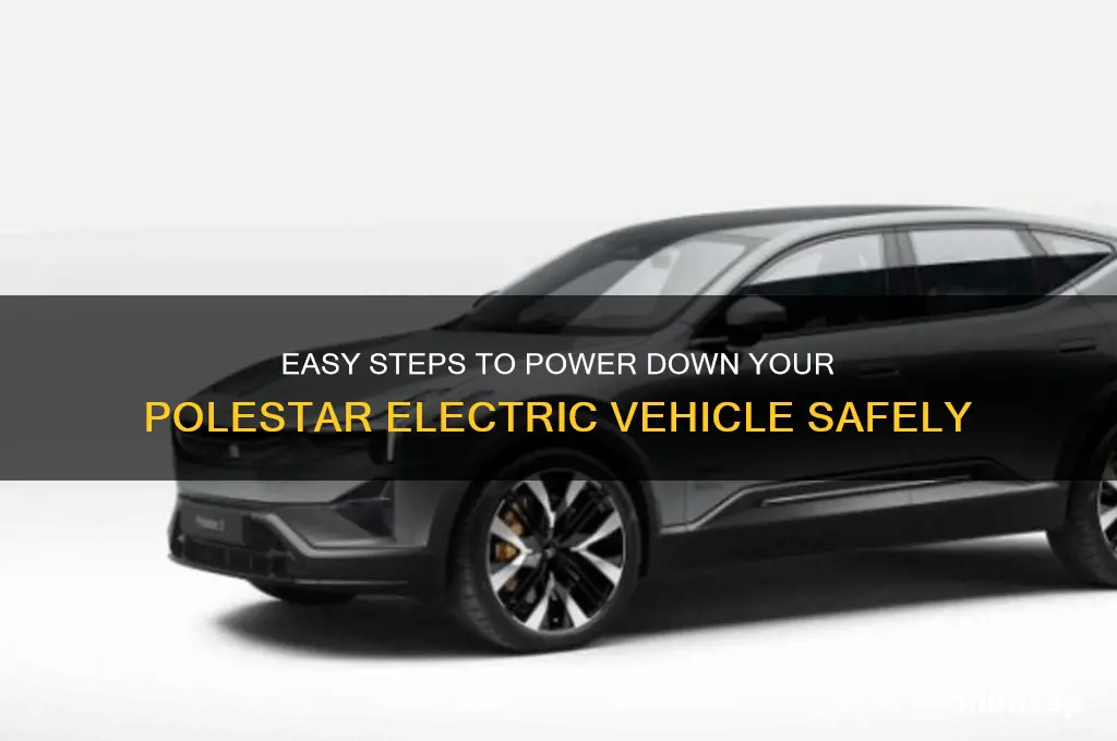how to turn off a polestar electric car