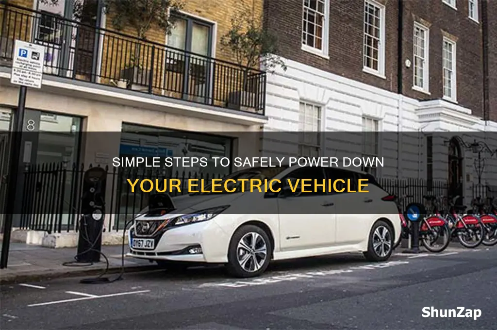 how to turn off an electric car