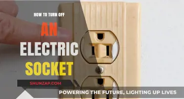 Electric Socket Safety: Turning Off the Power