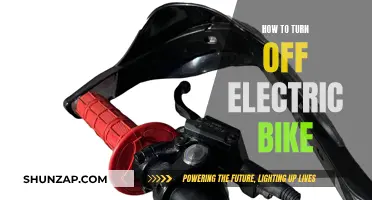 Electric Bike Power Control: Turning Off Your E-Bike