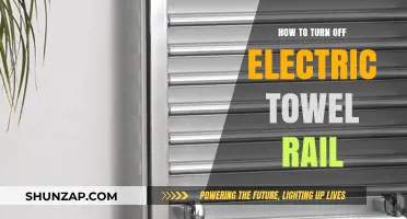 Switching Off Electric Towel Rails: A Step-by-Step Guide