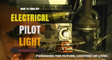 Switching Off Electrical Pilot Lights: A Simple Guide