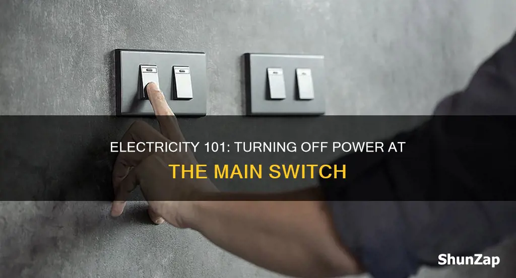 how to turn off electricity dr grout