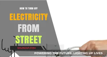 Street Electricity: Turning Off the Power Safely