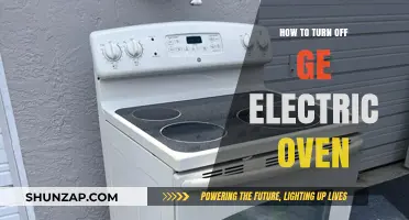 Turning Off Your GE Electric Oven: Step-by-Step Guide