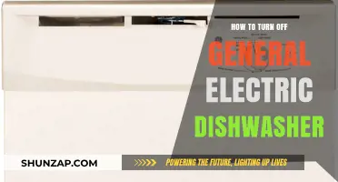 Turning Off Your GE Dishwasher: A Step-by-Step Guide