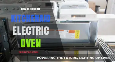 Turning Off Your KitchenAid Electric Oven: A Step-by-Step Guide