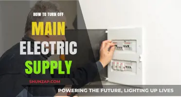 Electricity 101: Mastering the Main Supply Switch