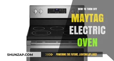 Turning Off Your Maytag Electric Oven: Step-by-Step Guide