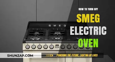 Turning Off Your Smeg Electric Oven: A Step-by-Step Guide
