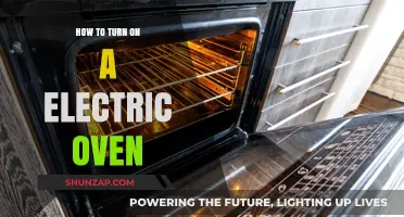 Activating Your Electric Oven: A Step-by-Step Guide