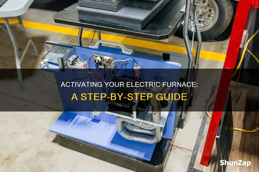 how to turn on an electric furnace
