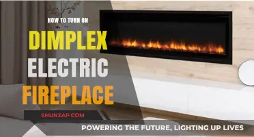 Activating Your Dimplex Electric Fireplace: A Step-by-Step Guide