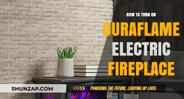 Activating the Duraflame Electric Fireplace: A Step-by-Step Guide