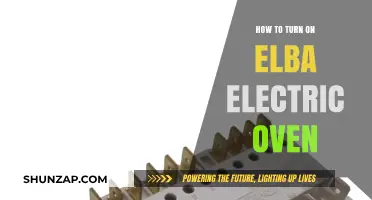Activating Elba Electric Oven: Step-by-Step Guide