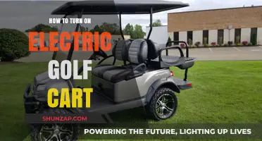 Igniting Your Electric Golf Cart: A Simple Guide