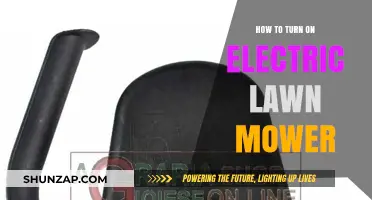Activating Your Electric Lawn Mower: A Step-by-Step Guide