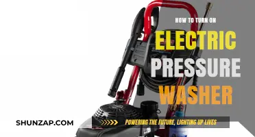 Activating Your Electric Pressure Washer: A Simple Guide