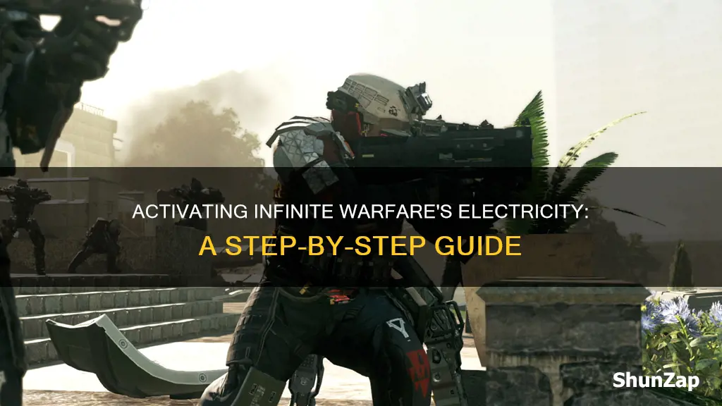 how to turn on electricity infinite warfare