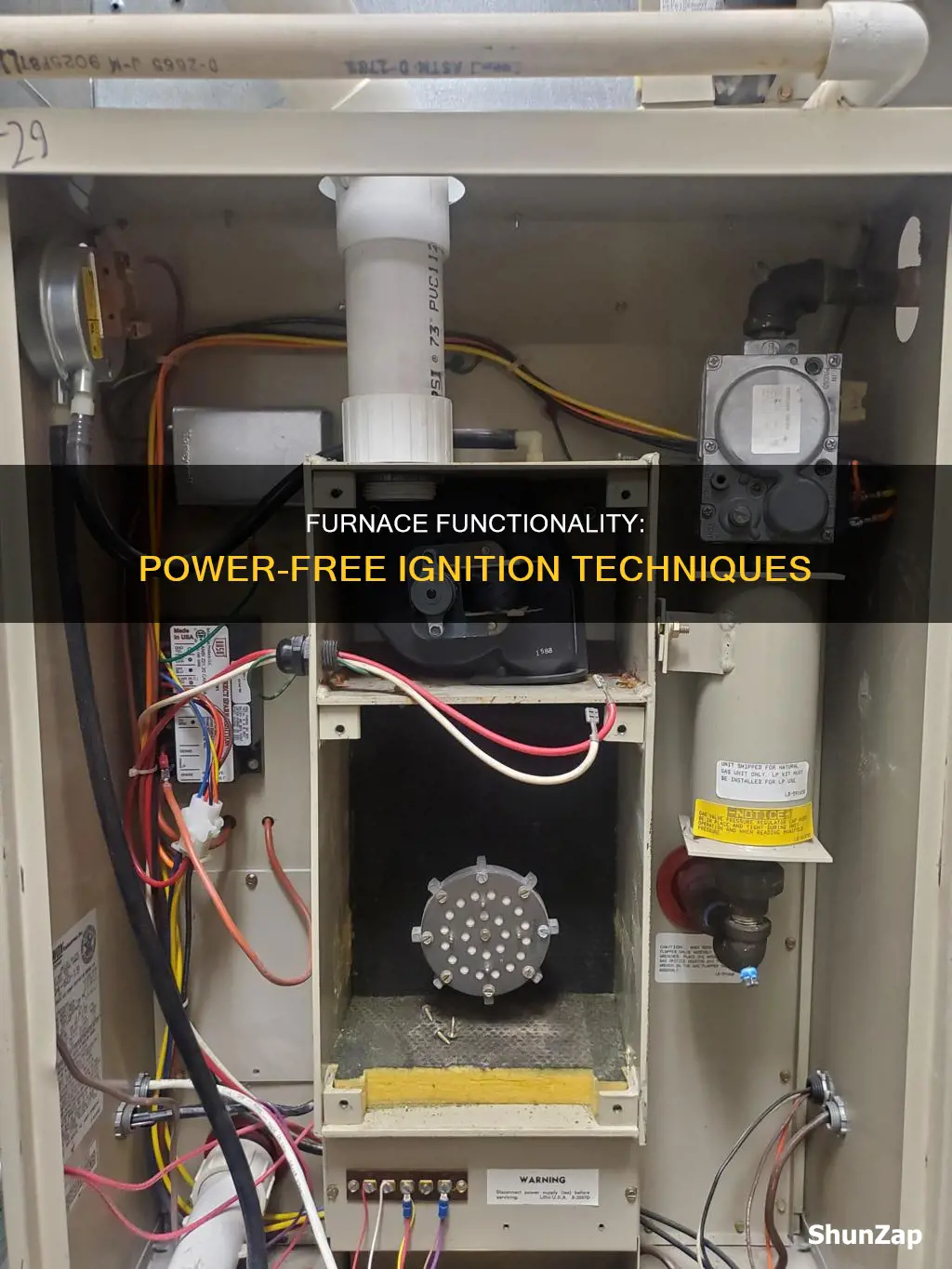 how to turn on furnace without electricity
