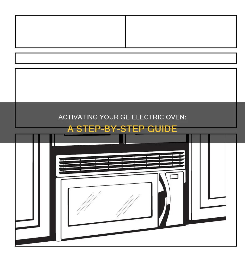 how to turn on ge electric oven