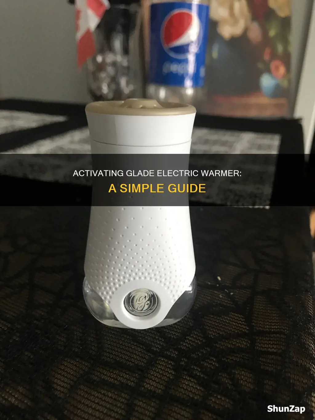 how to turn on glade electric warmer