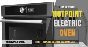 Activating Your Hotpoint Electric Oven: A Step-by-Step Guide