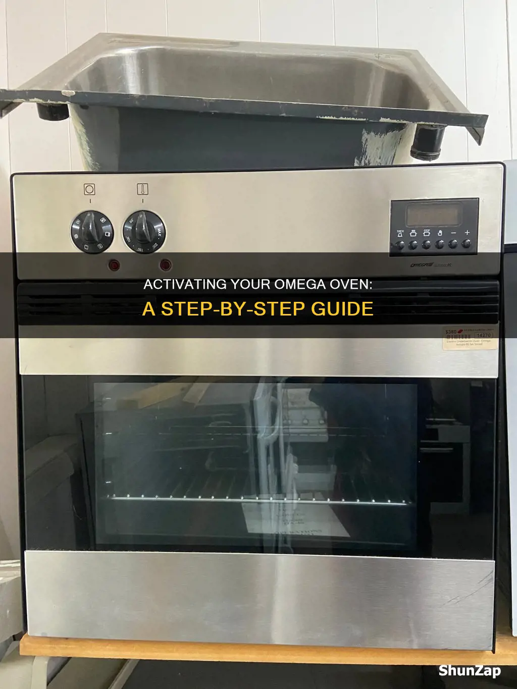 how to turn on omega electric oven