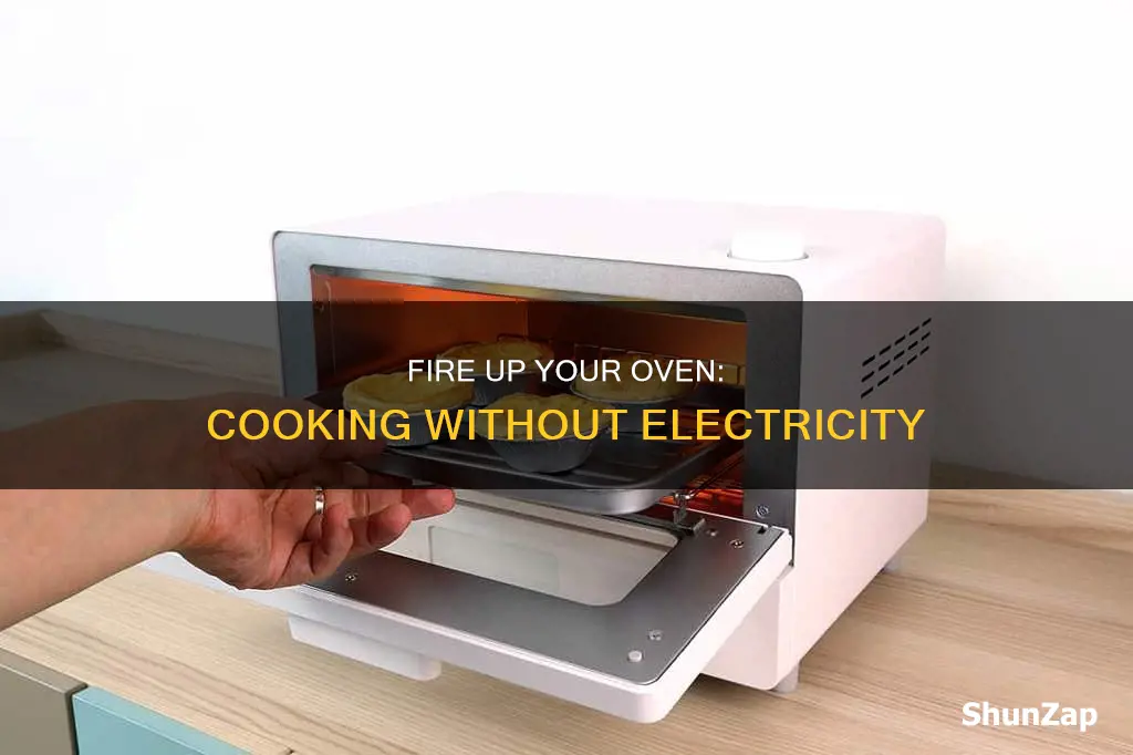 how to turn on oven without electricity