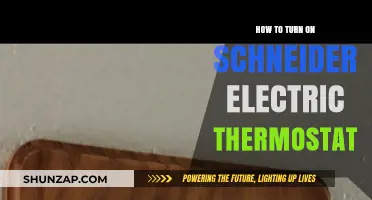 Activating Your Schneider Electric Thermostat: A Simple Guide