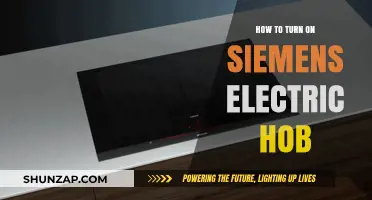Activating Your Siemens Electric Hob: A Simple Guide