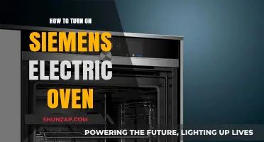 Siemens Oven: How to Turn On and Get Cooking