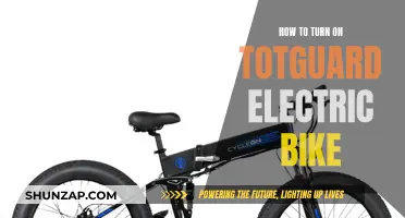 Activating Your Totguard Electric Bike: A Step-by-Step Guide