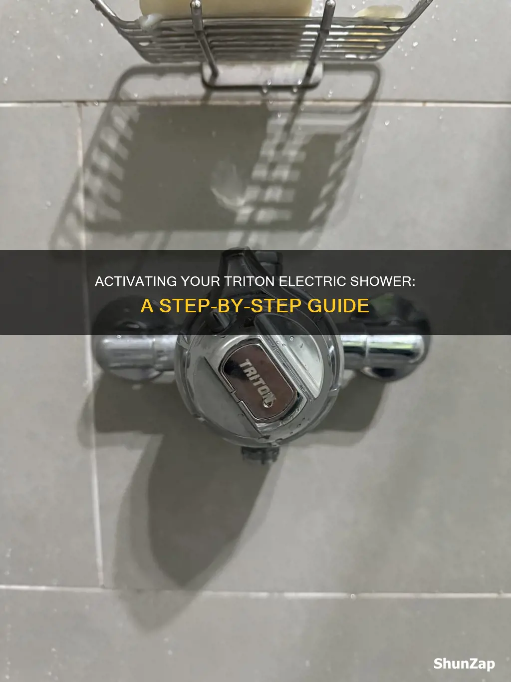 how to turn on triton electric shower