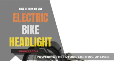 Activating the Vivi Electric Bike Headlight: A Step-by-Step Guide