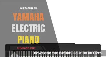 Activating Your Yamaha Electric Piano: A Simple Guide