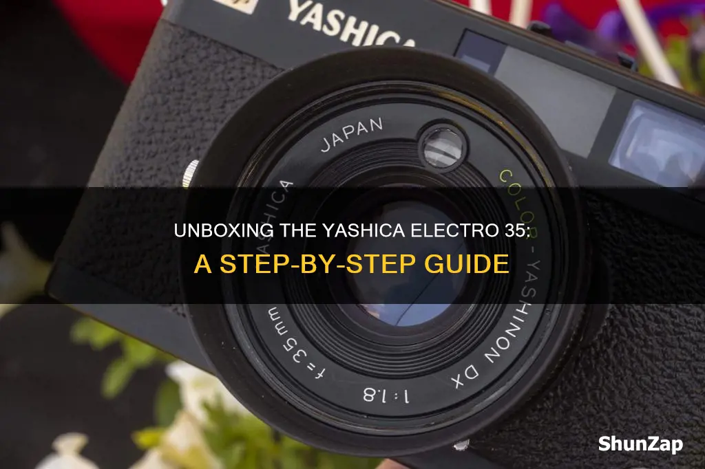 how to turn on yashica electro 35