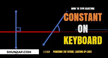 Easy Way to Type the Electric Constant Symbol