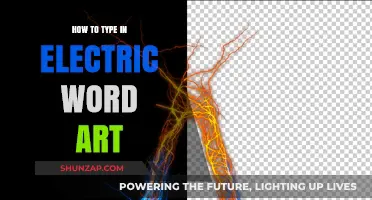 Creating Electric Word Art: A Guide to Typing Techniques