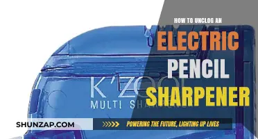 Unclogging Electric Pencil Sharpeners: Quick and Easy Fixes
