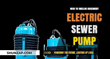 Unclogging Basement Electric Sewer Pumps: A Step-by-Step Guide