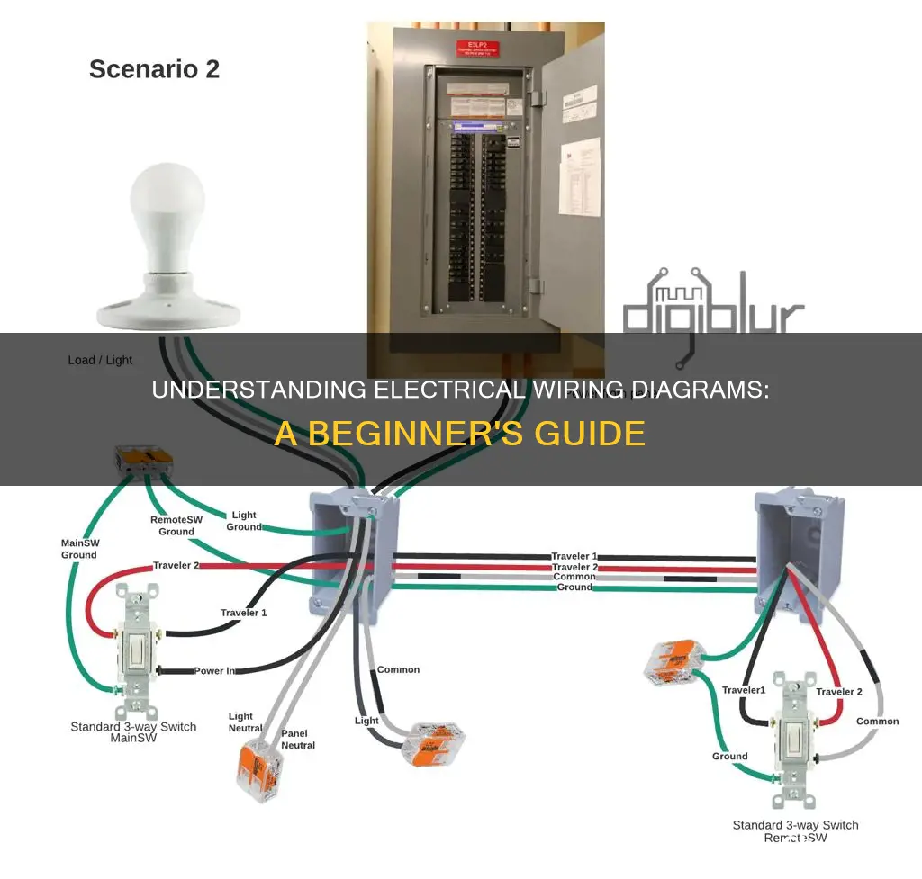 how to understand electrical wiring connection diagram