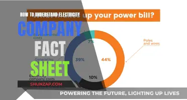 Understanding Your Electricity Bill: A Guide to Fact Sheets