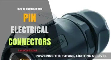 Uncomplicating the Process of Unhooking Multi-pin Electrical Connectors