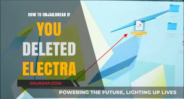 Undoing an iPhone Jailbreak After Deleting Electra